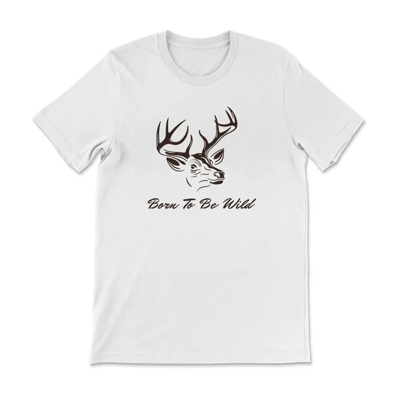 Born To Be Wild Elk Cotton Tee