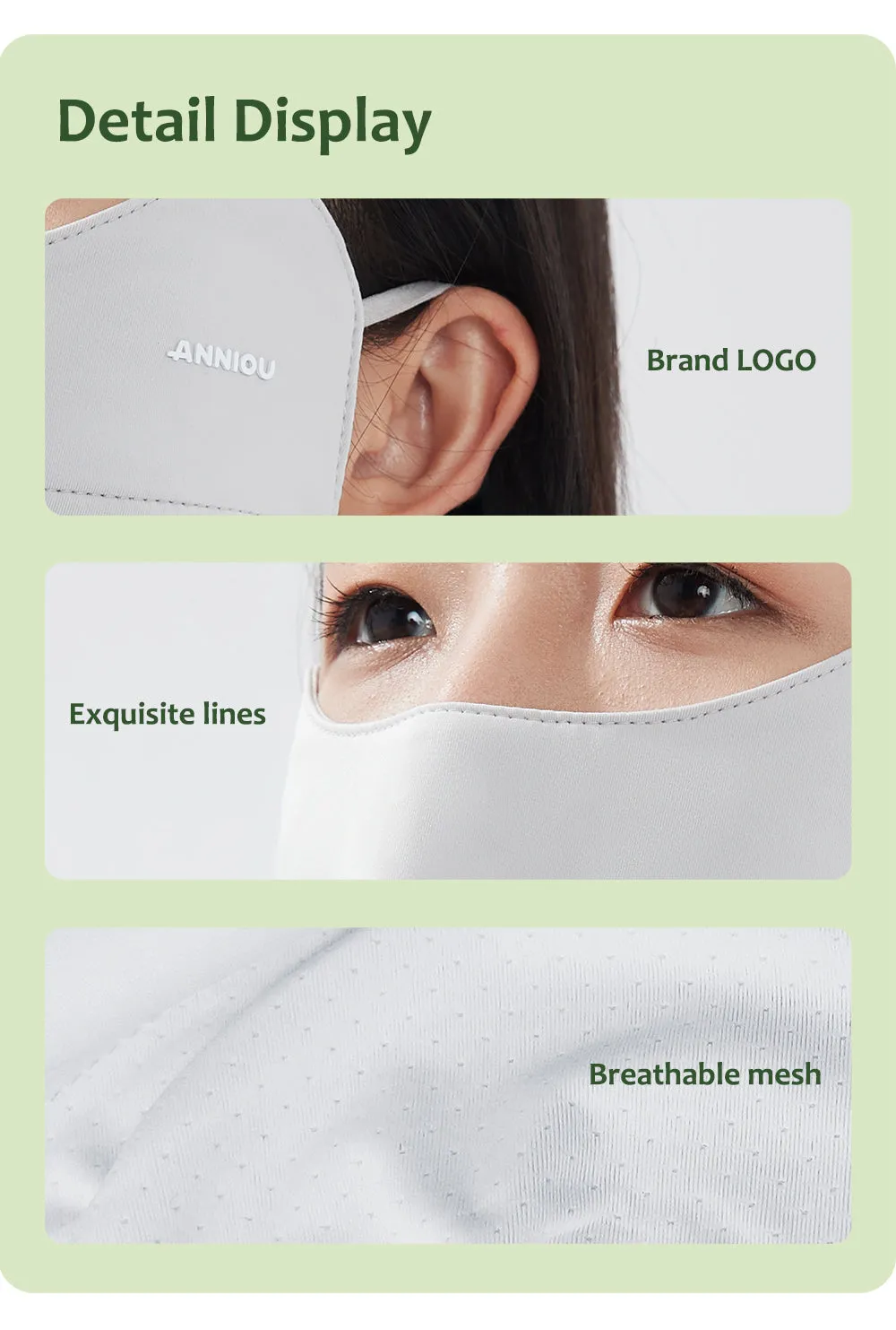 Breathable Eye Corner Protection Mask