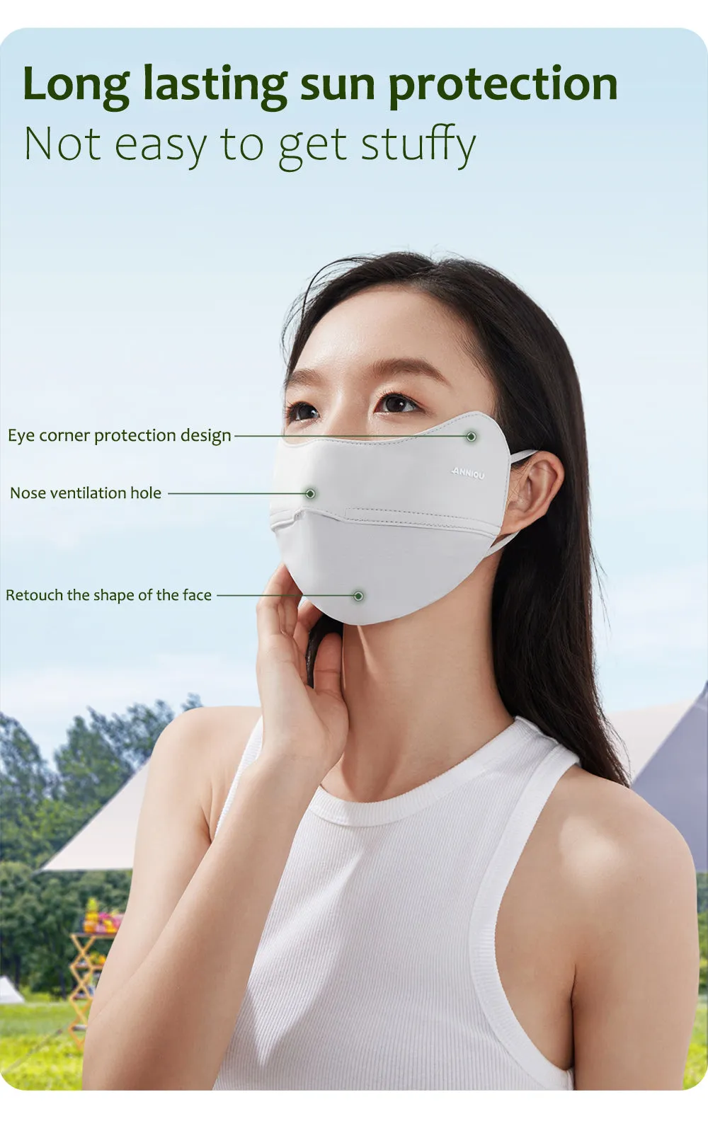 Breathable Eye Corner Protection Mask