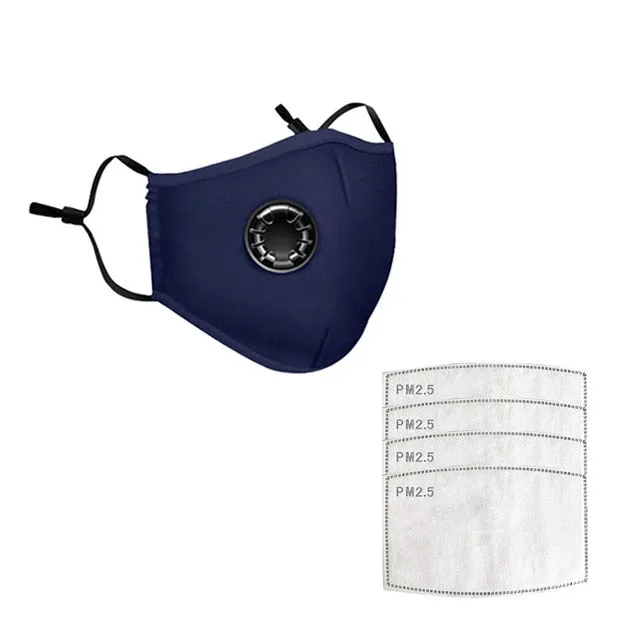 Breathable Face Mask with Filters
