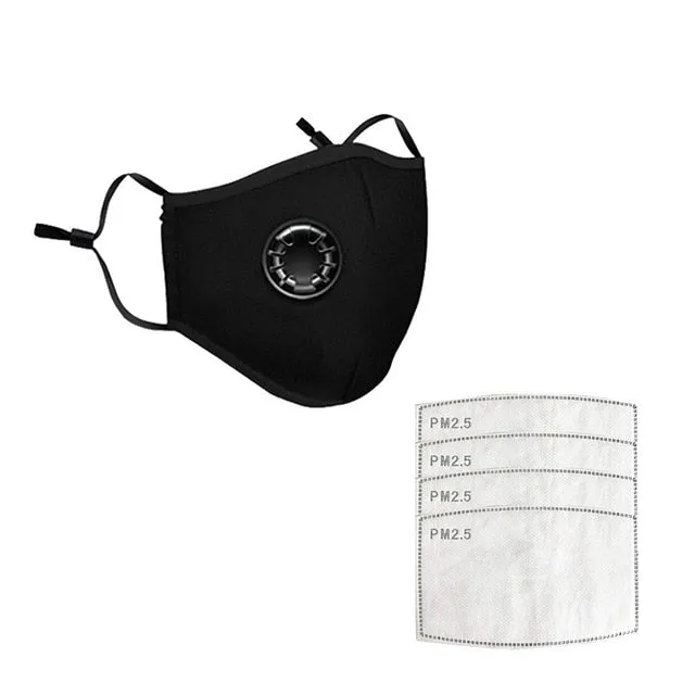 Breathable Face Mask with Filters