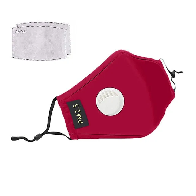 Breathable Face Mask with Filters