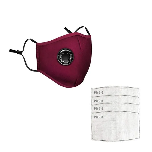Breathable Face Mask with Filters