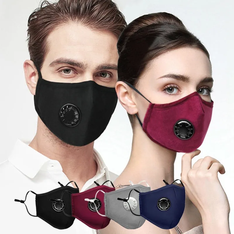 Breathable Face Mask with Filters
