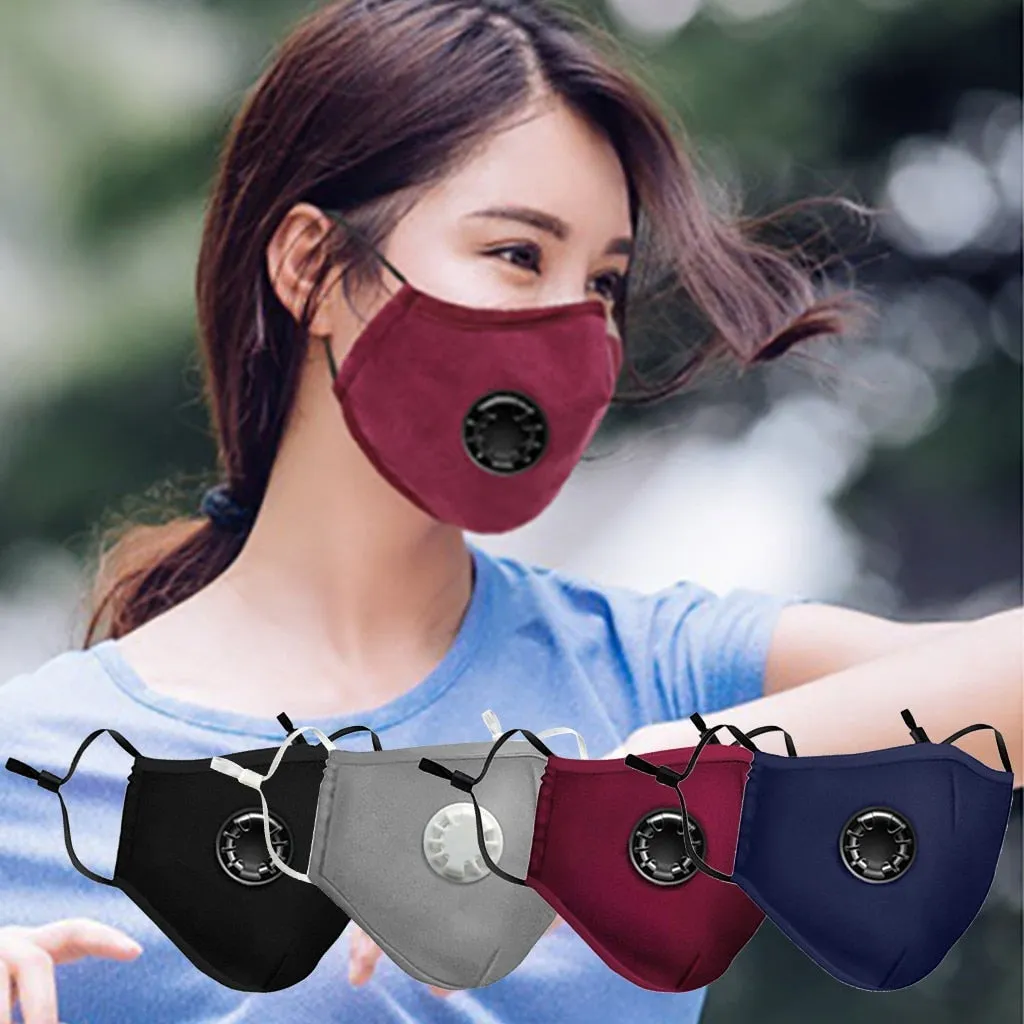Breathable Face Mask with Filters