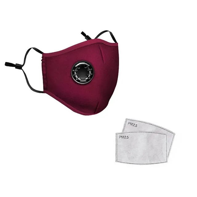 Breathable Face Mask with Filters