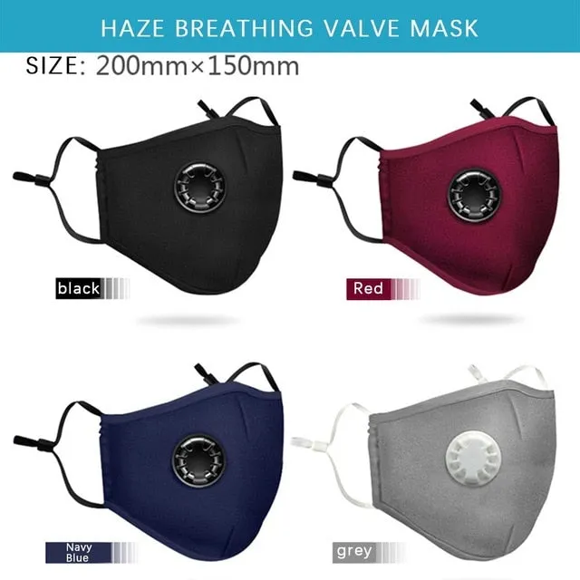 Breathable Face Mask with Filters