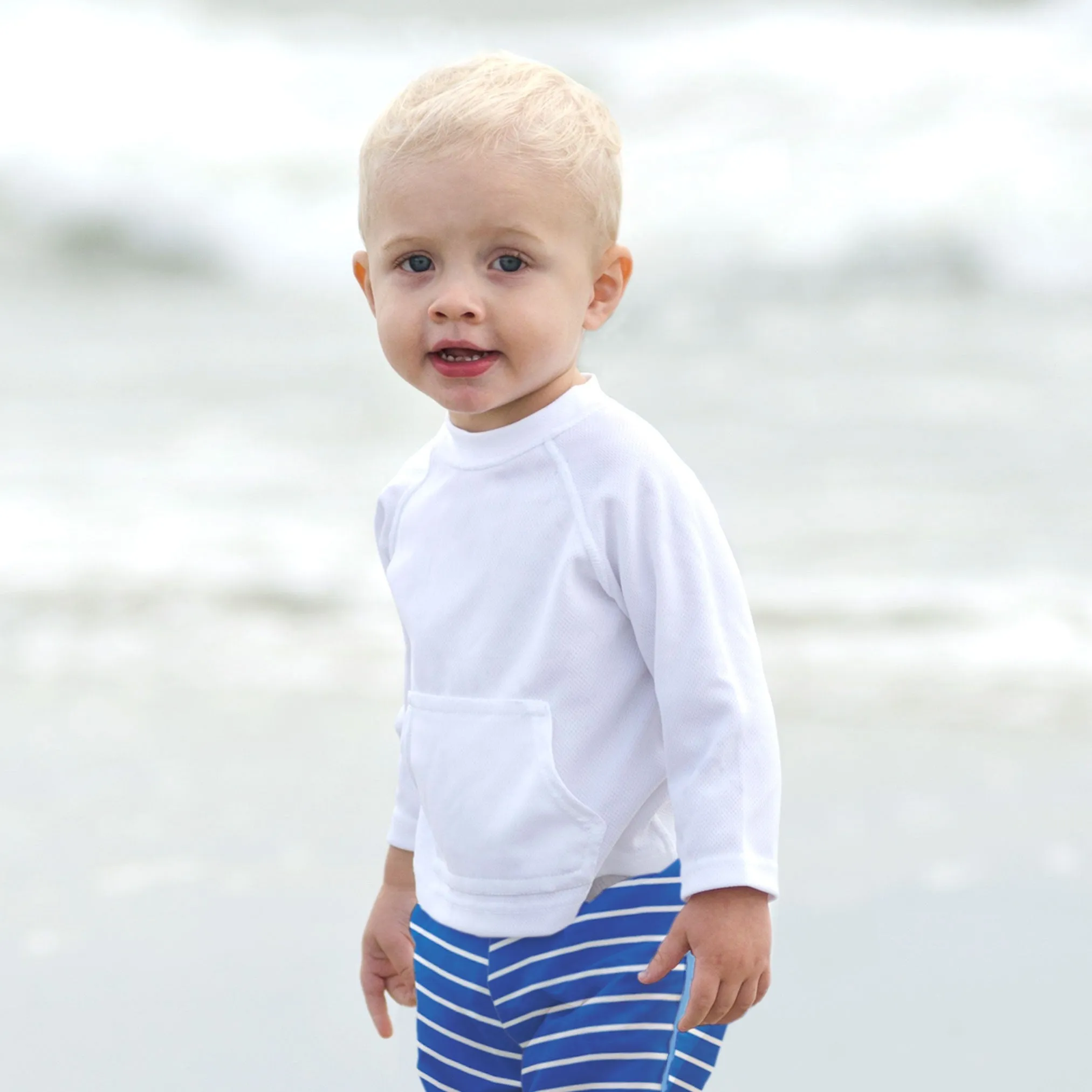 Breathable Sun Protection Shirt in White (Min. of 2, multiples of 2)