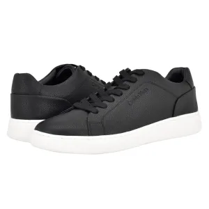 Calvin Klein Falconi Tumbled Leather Sneakers Men - BLK