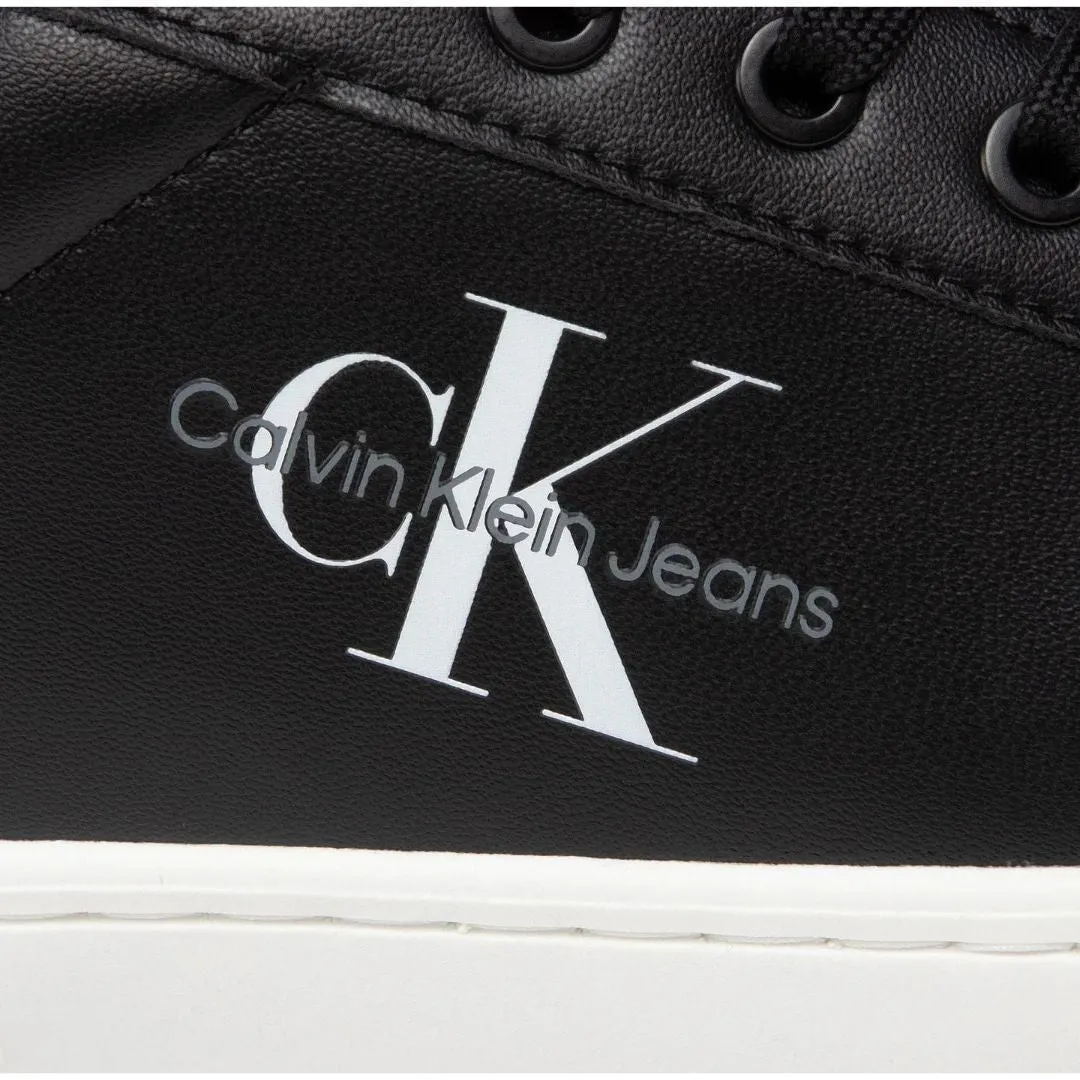 Calvin Klein Jeans Classic Cuplow Lace Up LTH ML YM0YM00491-BLK