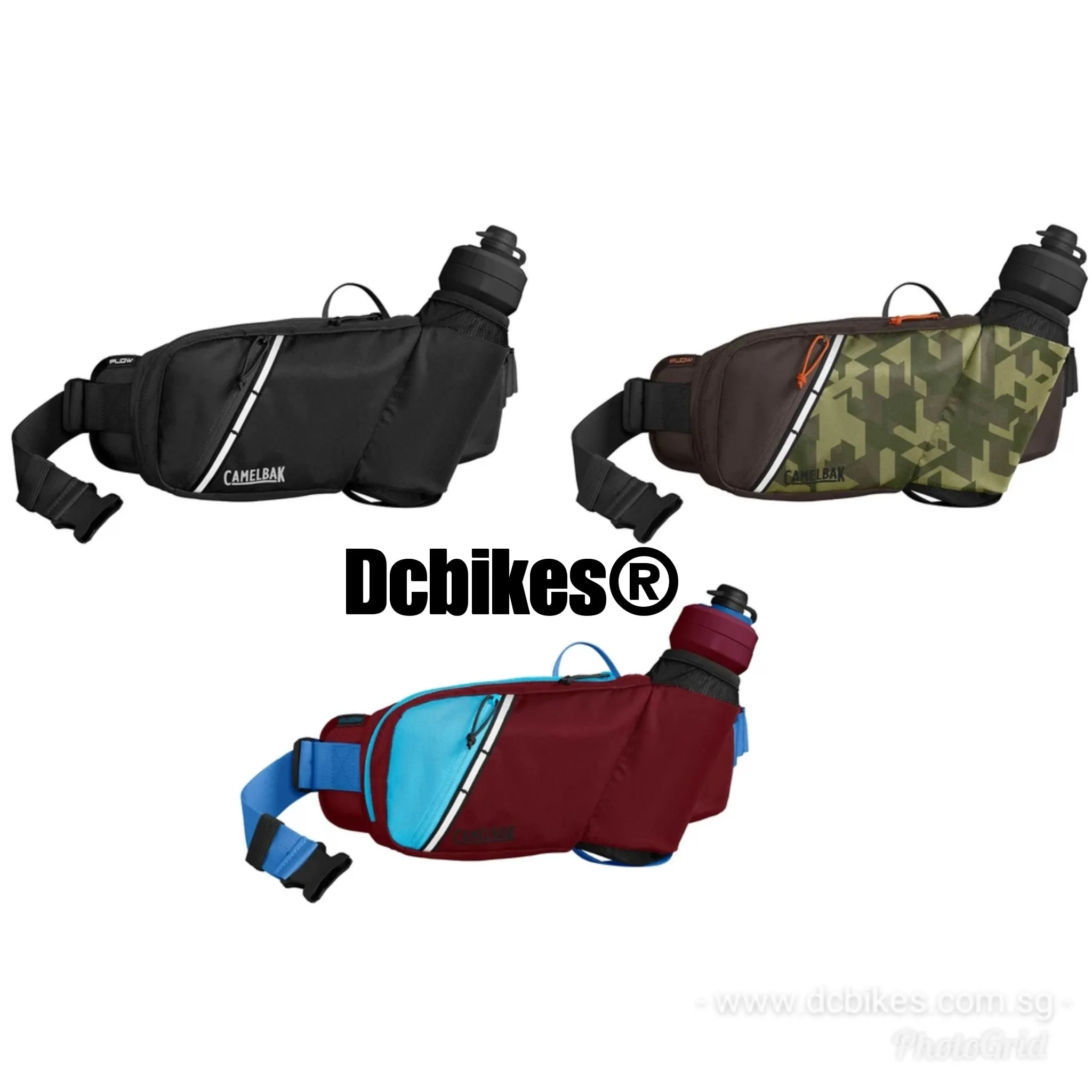Camelbak   620ml Waterbottle MTB Flow Belt Pouch Bag