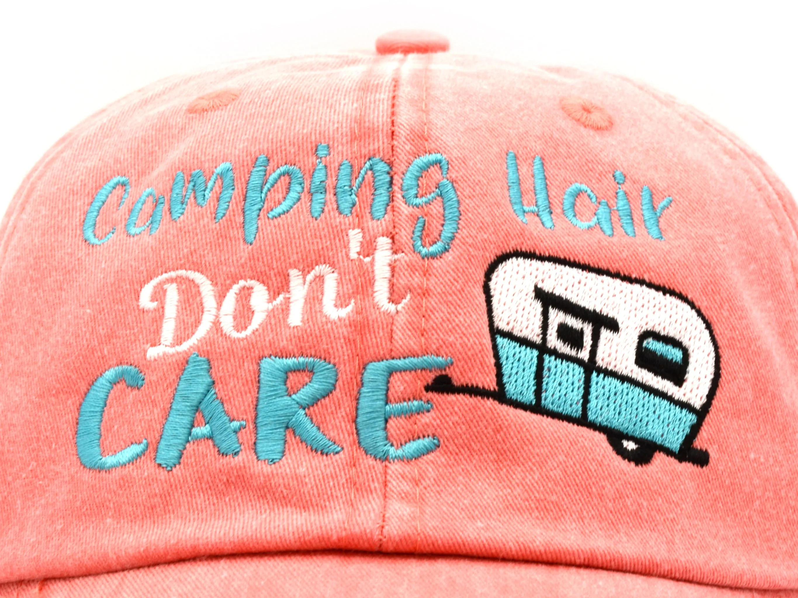 Camping Hair Don't Care Hat