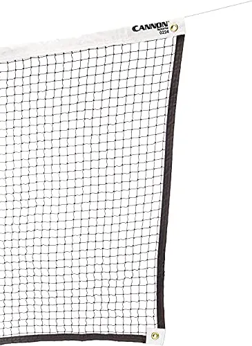 Cannon Sports 20-ft Badminton Tournament Net with Nylon Rope Cable