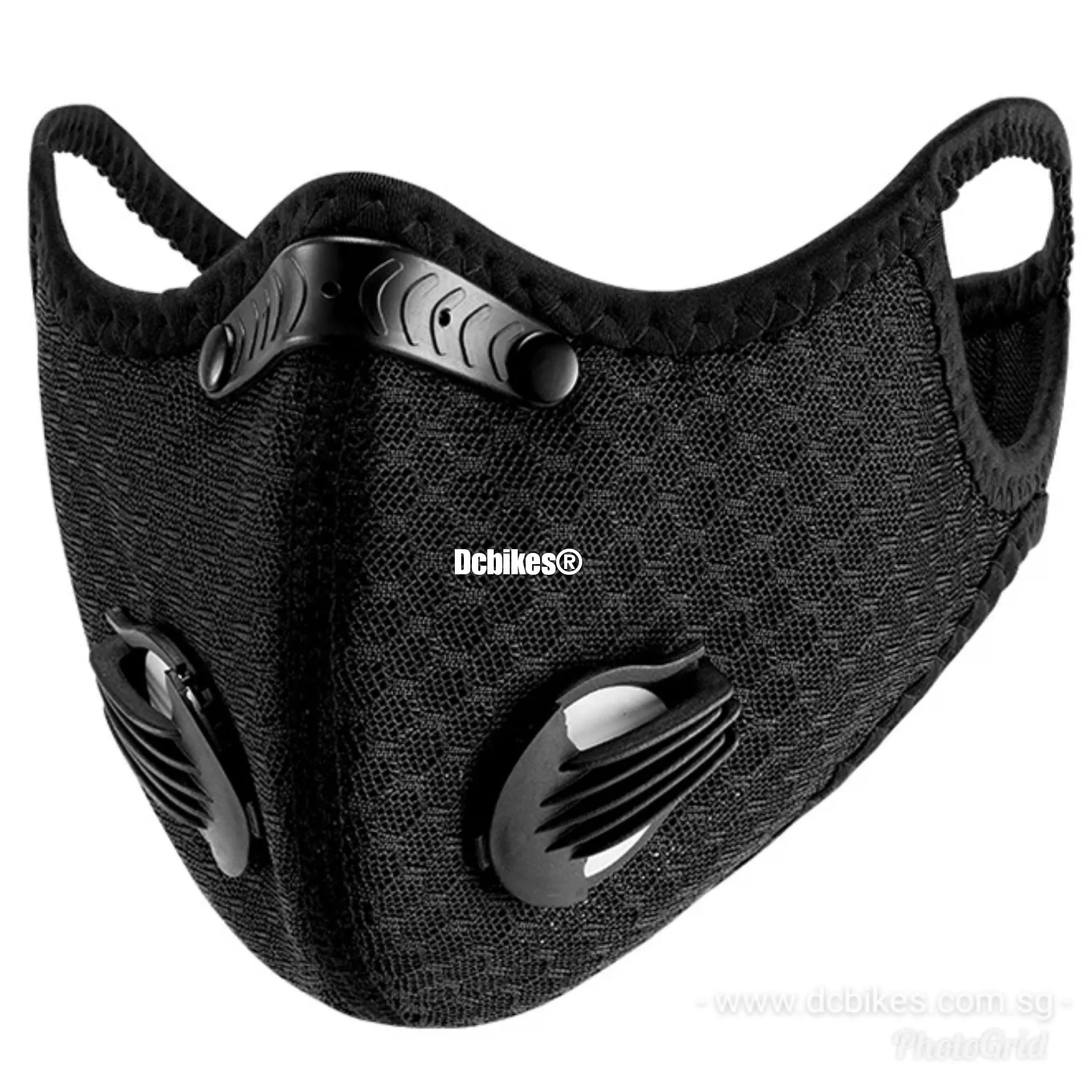 Carbon Filter Double Valve Dustproof Honeycomb Sports Mask