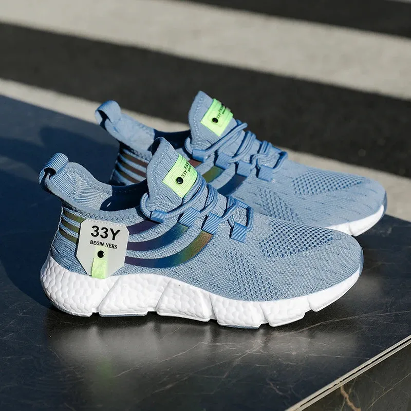 Casual Sports Shoes – Breathable Lightweight Sneakers, Anti-Slip Flats, Outdoor Running & Walking Shoes, Female Vulcanized Shoes for Women