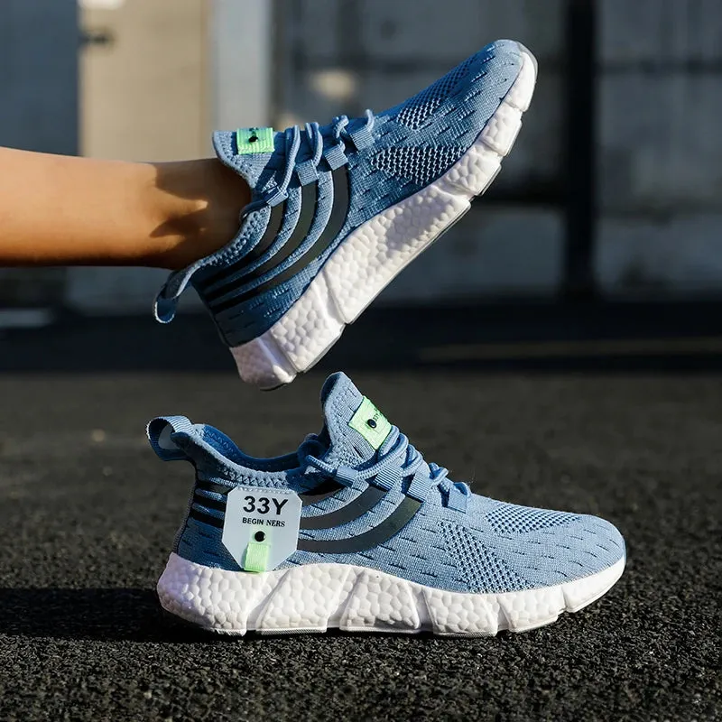 Casual Sports Shoes – Breathable Lightweight Sneakers, Anti-Slip Flats, Outdoor Running & Walking Shoes, Female Vulcanized Shoes for Women