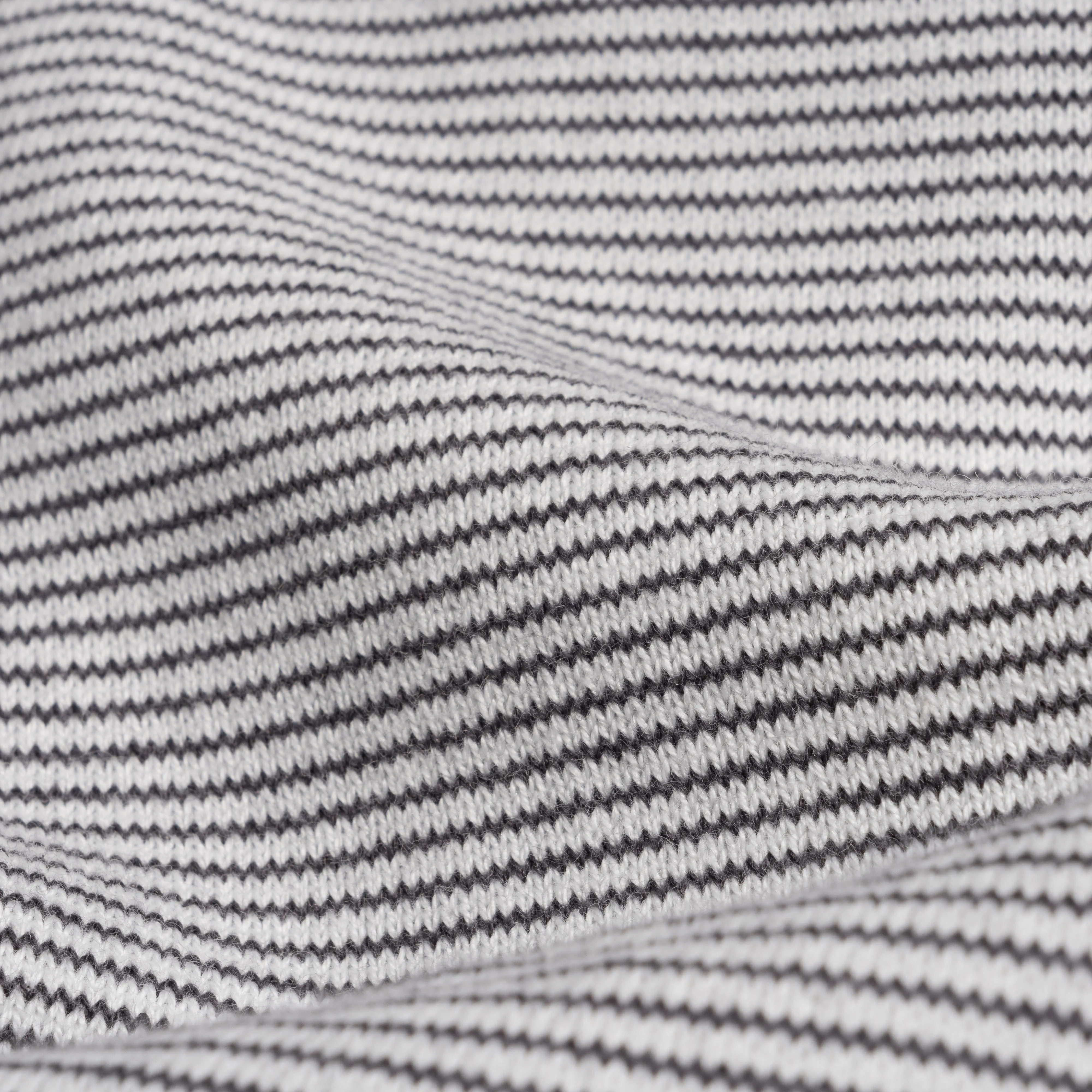 CdGH Knitted Stripe Tee White HO-T003-051