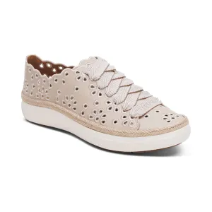 Charlotte Lace Up Sneaker - Tan - CA712