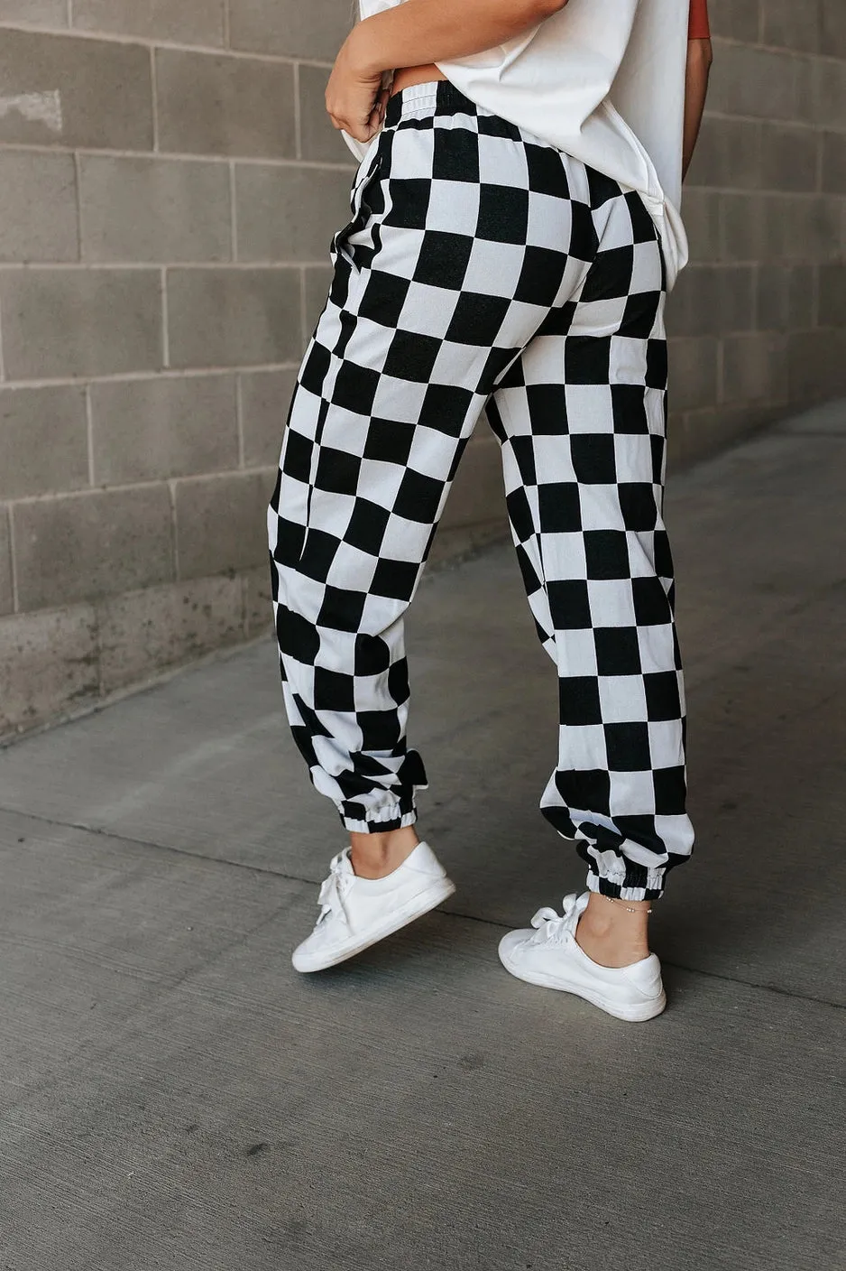 Checkered Joggers