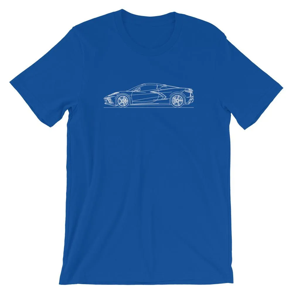 Chevrolet Corvette C8 Outline T-shirt