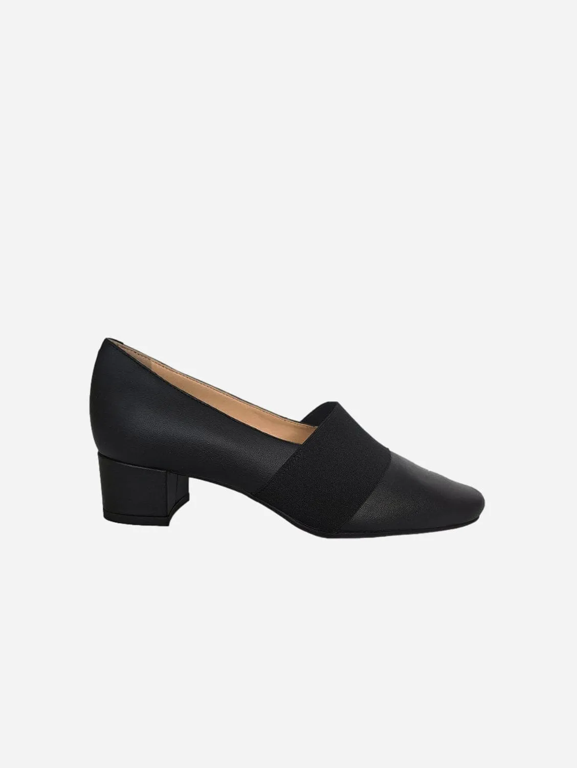 Chiara Womens' Vegan Nappa Leather Heeled Shoes | Brown