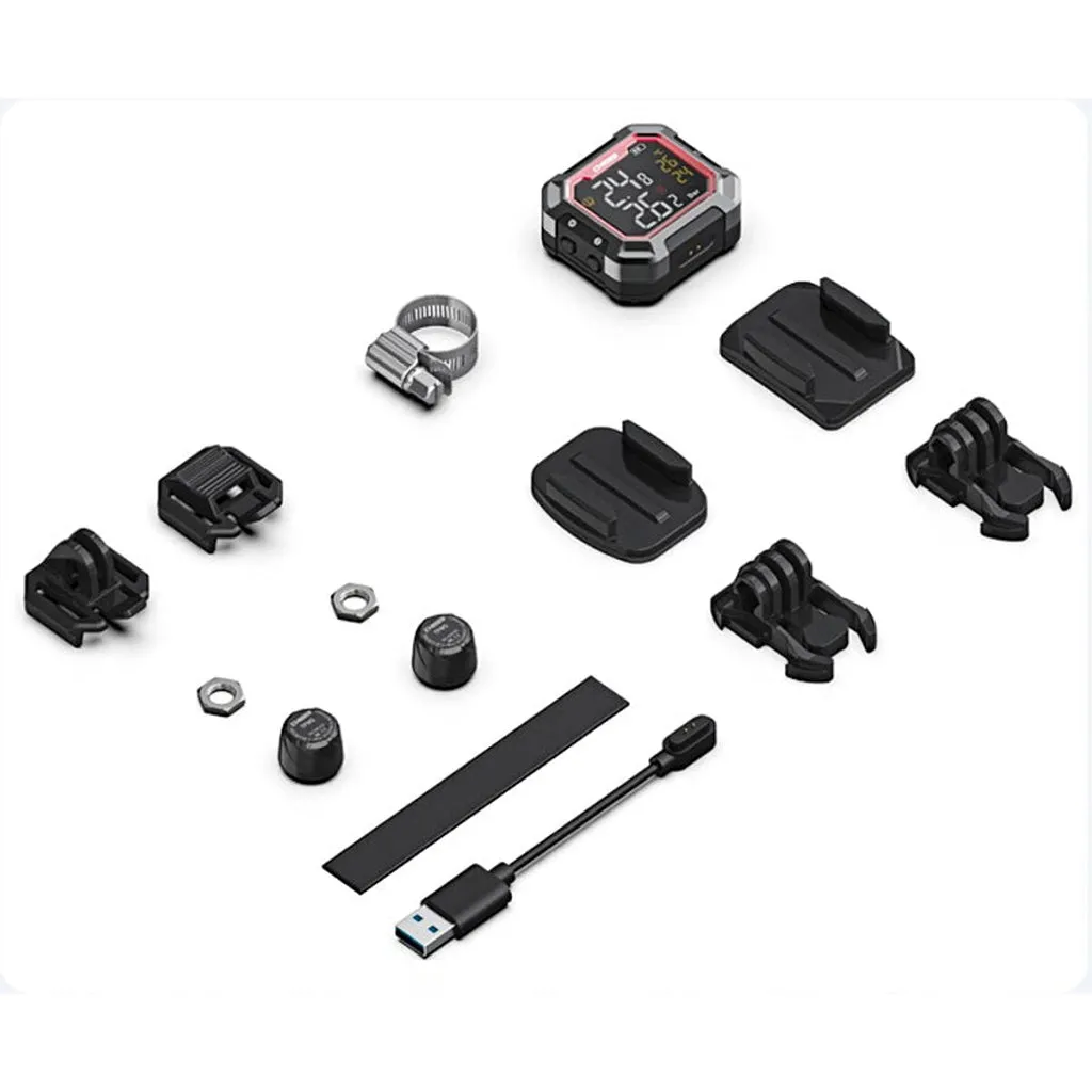 Chigee - Black G3 Tire Pressure Monitoring System - Tubeless Type