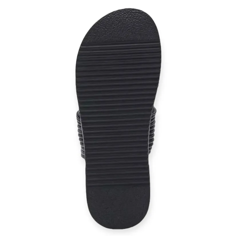 CLARISSA Women's Waterproof Wedge Heel Slide Sandals