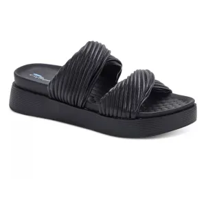 CLARISSA Women's Waterproof Wedge Heel Slide Sandals