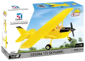 COBI Cessna 172 Skyhawk Aircraft Yellow 160pc