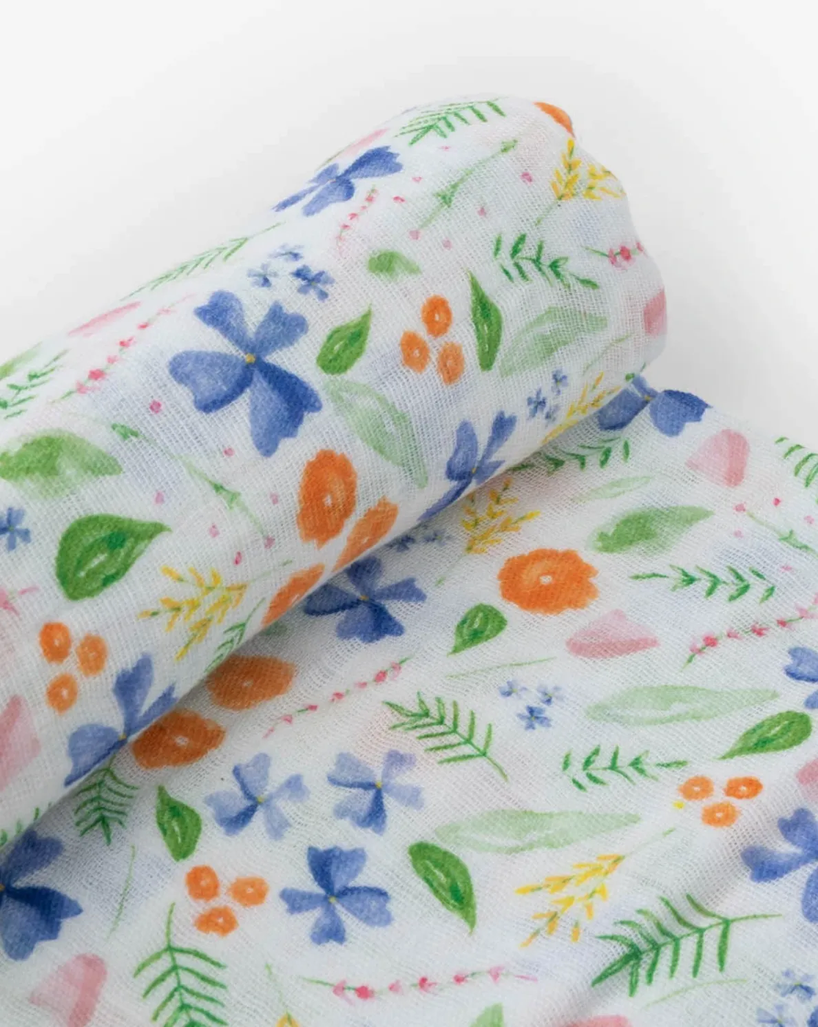 Cotton Muslin Swaddle - Mountain Bloom