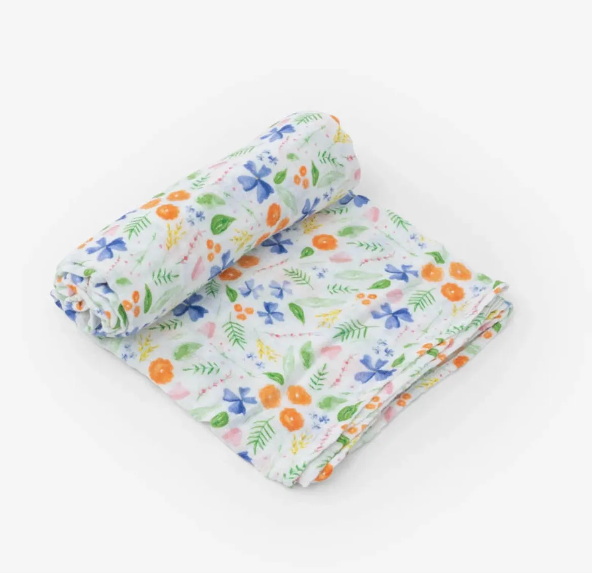 Cotton Muslin Swaddle - Mountain Bloom
