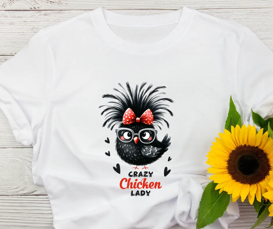 Crazy Chicken Lady T-Shirt