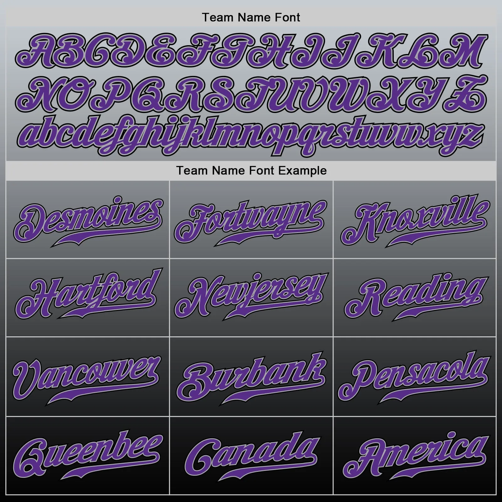 Custom Gray Purple-Black Authentic Fade Fashion Baseball Jersey