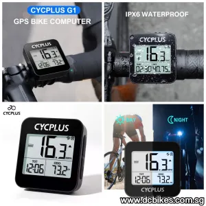 Cycplus Wireless GPS Bicycle Computer Stopwatch Cycling Odometer Speedometer 