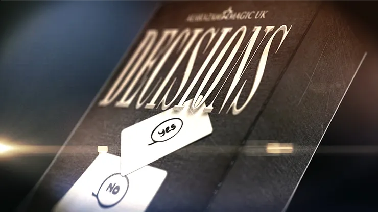 Decisions (DVD and Gimmick) by Mozique