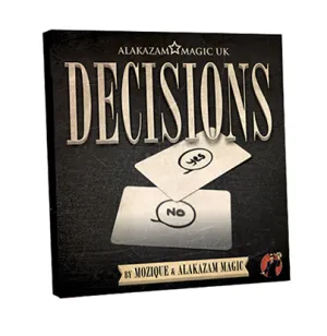 Decisions (DVD and Gimmick) by Mozique