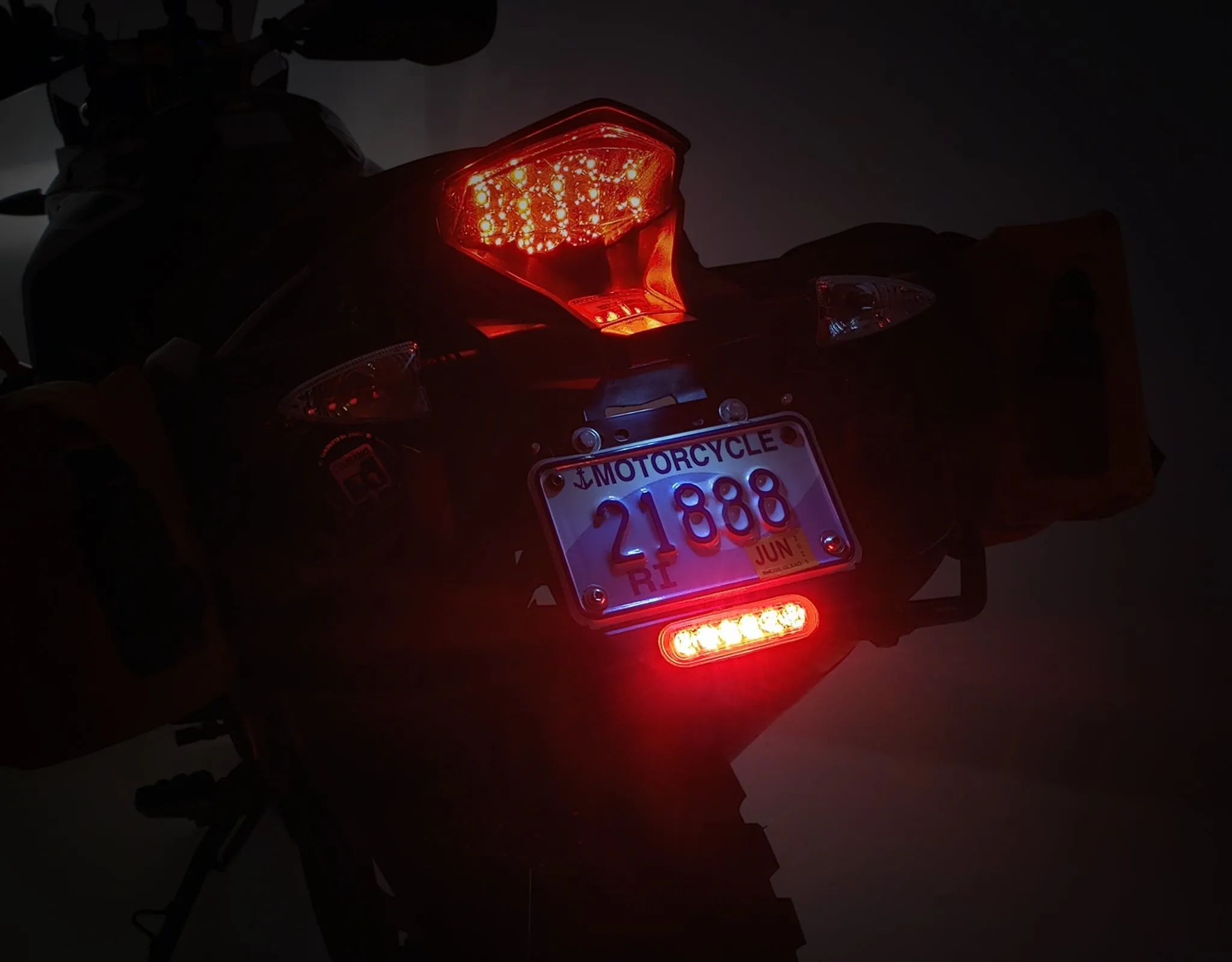 Denali B6 License Plate LED Auxiliary Brake Light