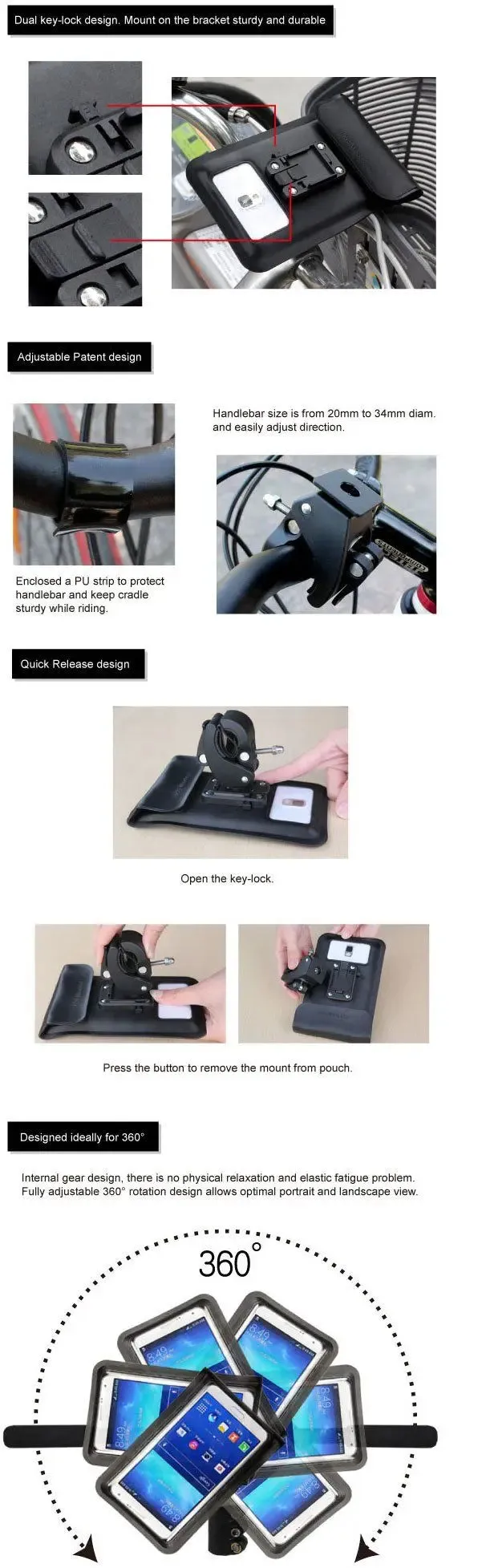 DIGIDOCK Universal Mobile Mounts