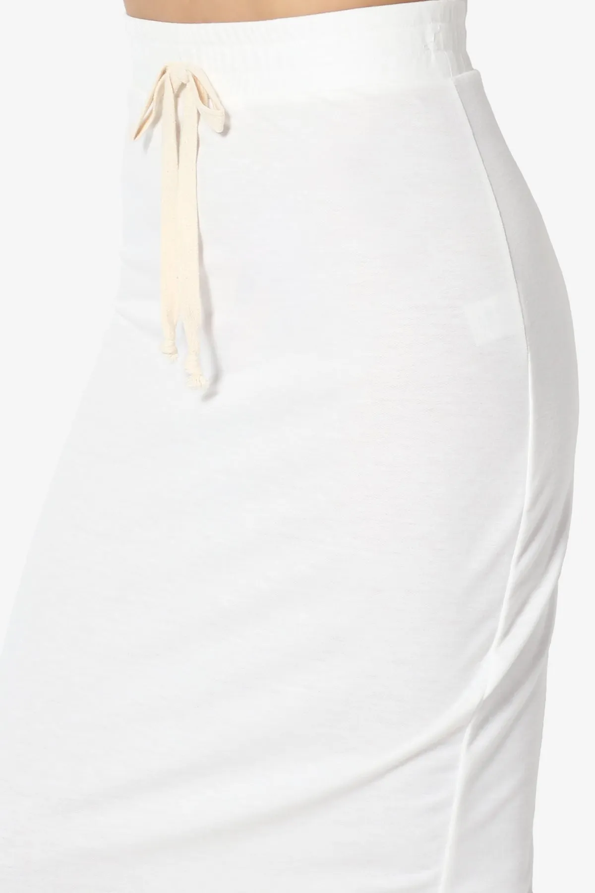 Discreet Crop Tank Top & Midi Skirt SET PLUS