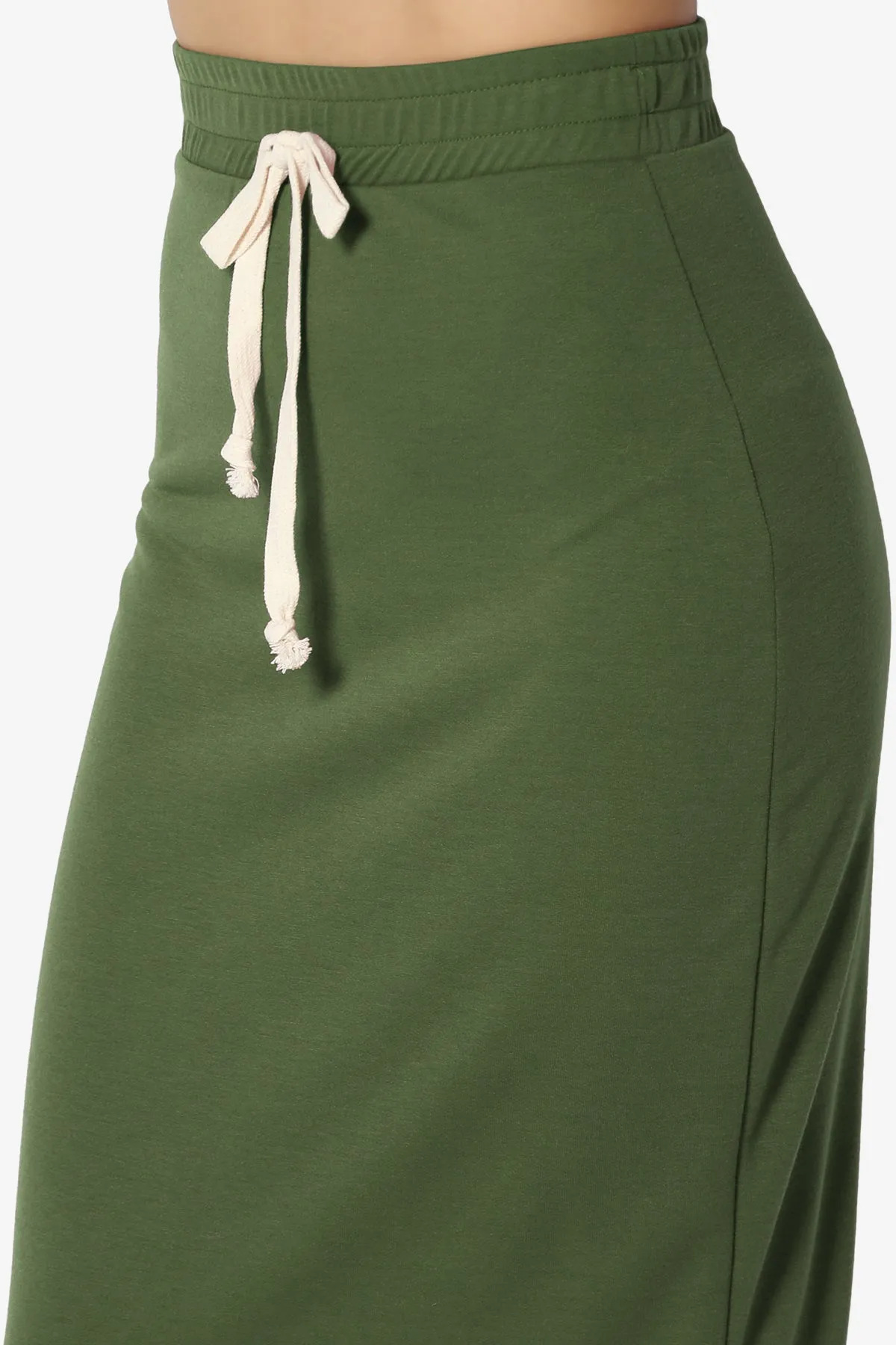 Discreet Crop Tank Top & Midi Skirt SET PLUS