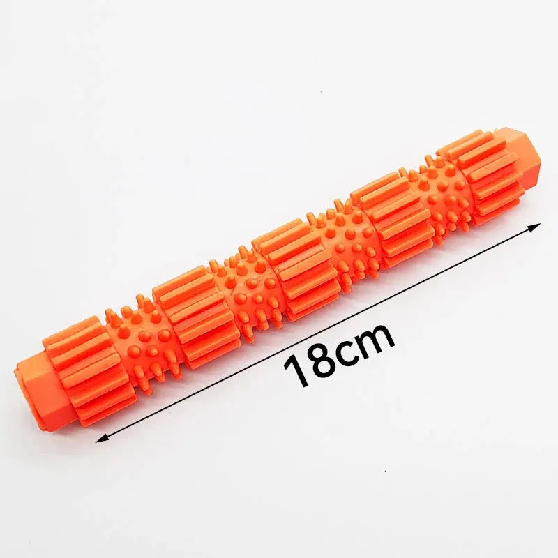 Dog Silicone Chewing Toy & Molar Toothbrush for Training