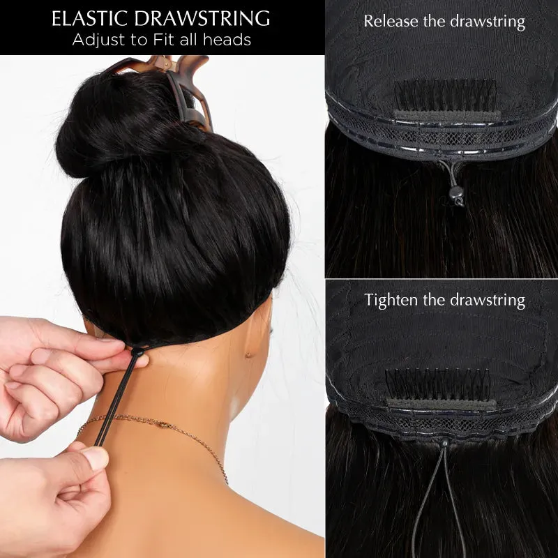 Double Drawn Body Wave Front Wig 15A Transparent HD 13*4 Lace Wig