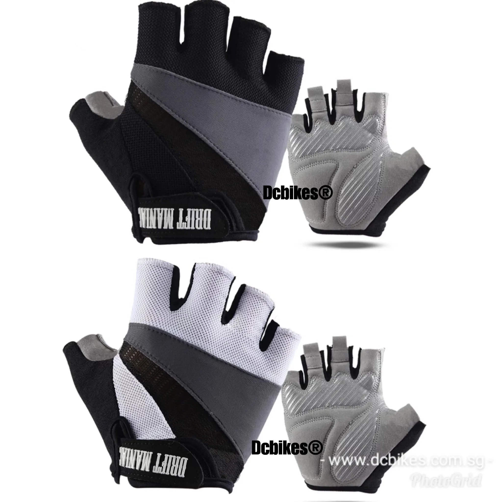 Drift MTB Half Finger Protective Gloves