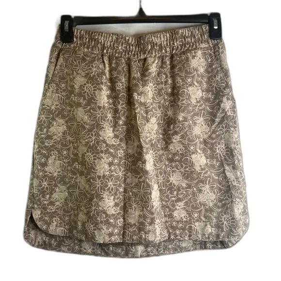 Duluth Trading‎ Co Breezeshooter Skirt Skort with Interior Shorts Size 8