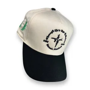 EE Logo Hat (Cream and Black)