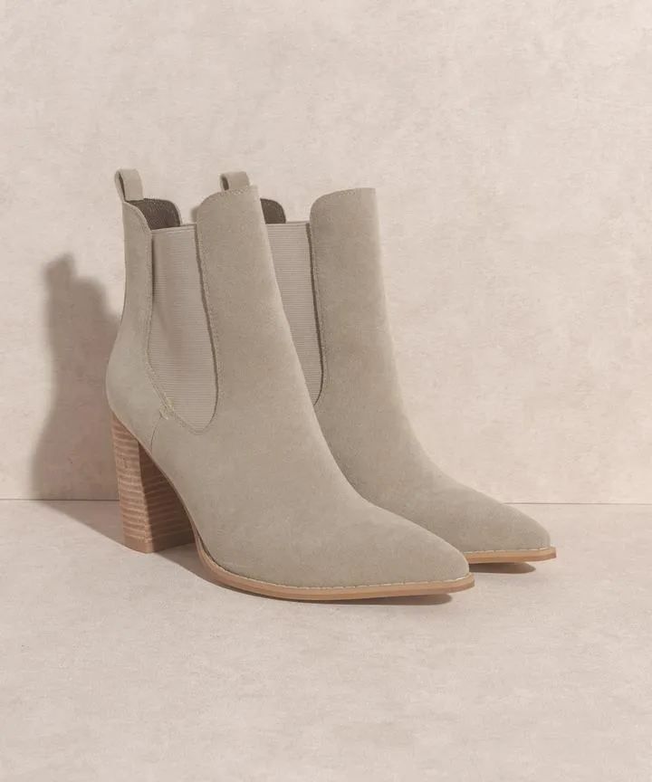 Esmee Faux Suede Bootie
