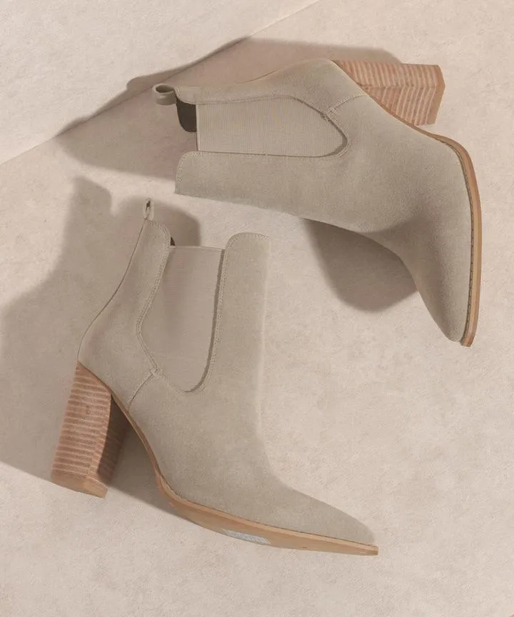 Esmee Faux Suede Bootie