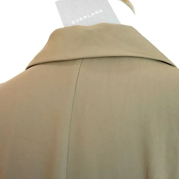 Everlane The Japanese GoWeave Notch Shirtdress Green Size 0 NWT