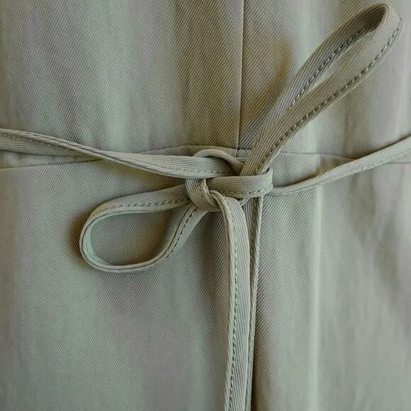 Everlane The Japanese GoWeave Notch Shirtdress Green Size 0 NWT