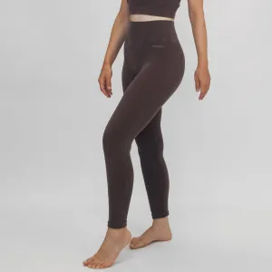 EVOKO CANDELA<br>Leggins vita bassa<br><i>brown</i>